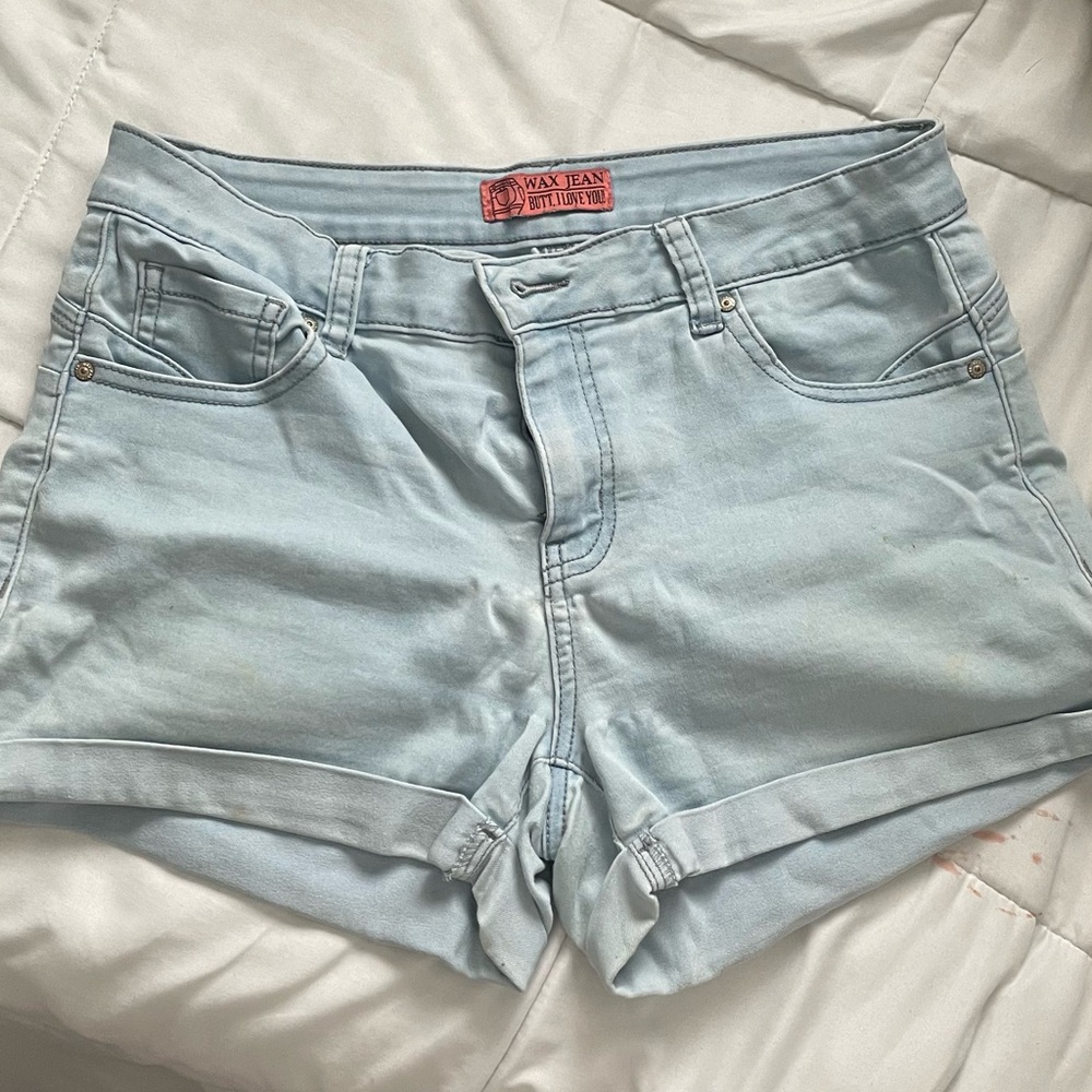Max Jeans Women's Soft Blue Jean Shorts
